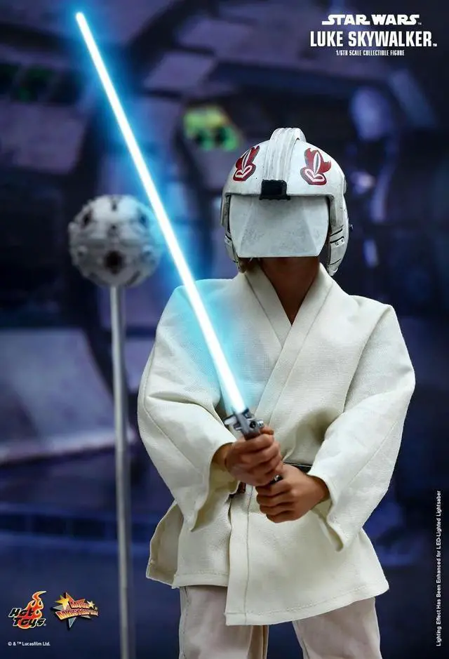 Alt view image 5 of 5 - Figure Hot Toys MMS297 - Star Wars 4 : A New Hope - Luke Skywalker Standard Version