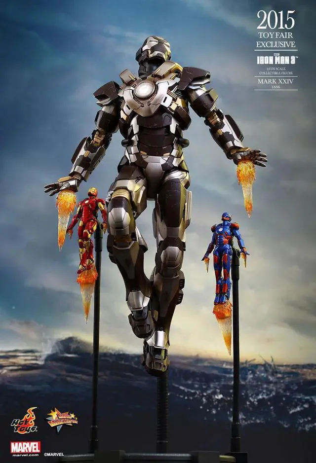Alt view image 5 of 5 - Figure Hot Toys MMS303 - Marvel Comics - Iron Man 3 - Iron Man Tank Mark XXIV