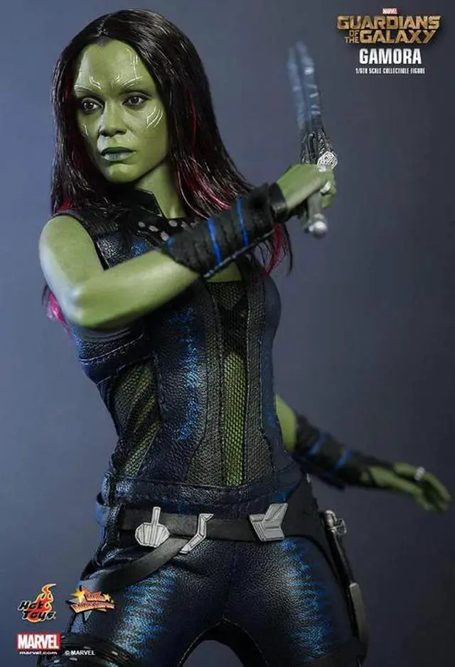 Alt view image 16 of 16 - Gamora Guardians of the Galaxy Movie Masterpiece 1/6 Scale Hot Toys Figure