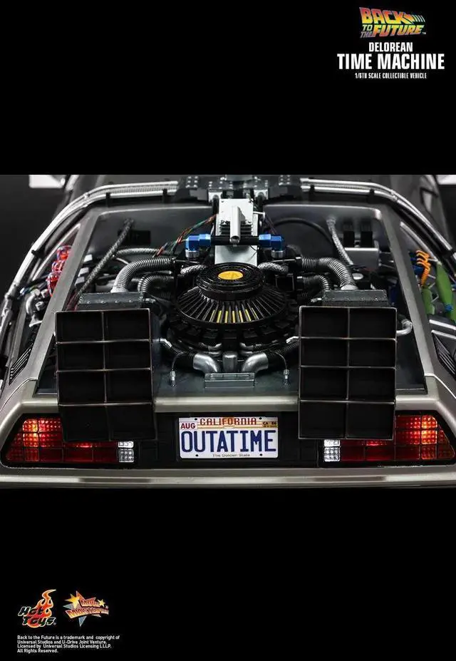 Alt view image 5 of 5 - Figure Hot Toys MMS260 - Back To The Future - Delorean Time Machine