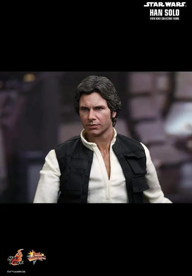 Alt view image 5 of 5 - Figure Hot Toys MMS261 - Star Wars 4 : A New Hope - Han Solo Deluxe Version