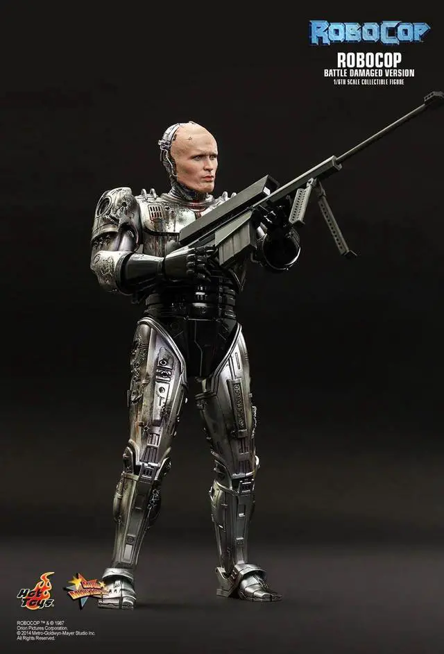 Alt view image 5 of 5 - Figure Hot Toys MMS265 - Robocop - Robocop Battle Damaged Version