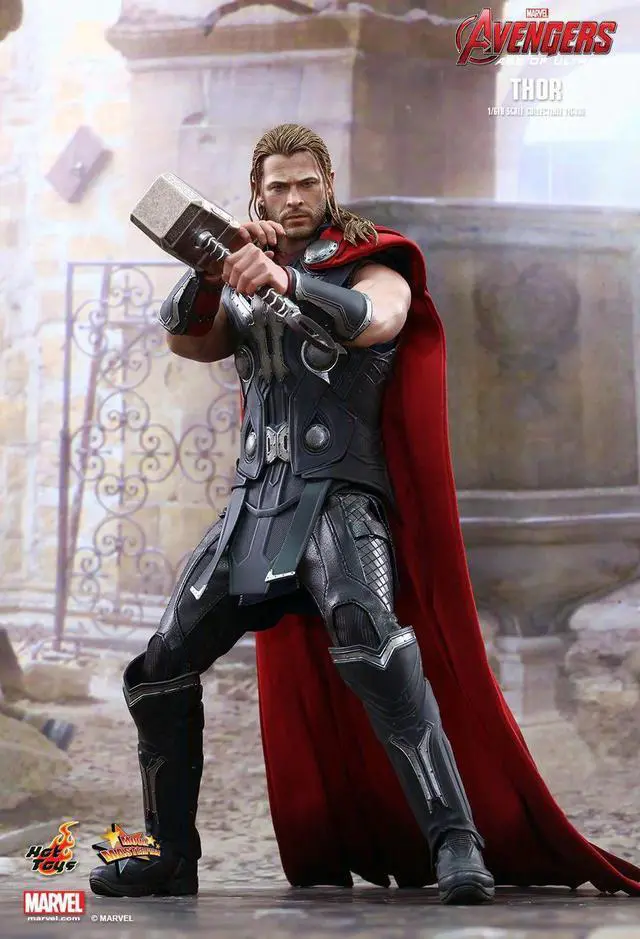 Alt view image 5 of 5 - Figure Hot toys MMS306 - Marvel Comics - Avengers : Age Of Ultron - Thor