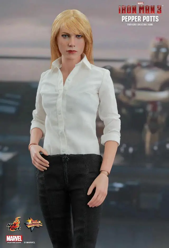 Alt view image 5 of 5 - Figure Hot Toys MMS310 - Marvel Comics - Iron Man 3 - Pepper Potts