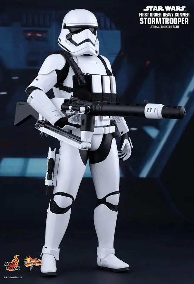 Alt view image 5 of 5 - Figure Hot Toys MMS318 - Star Wars : The Force Awakens - First Order Heavy Gunner Stormtrooper