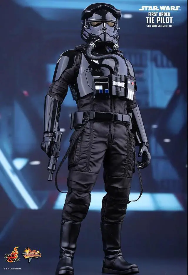 Alt view image 5 of 5 - Figure Hot Toys MMS324 - Star Wars : The Force Awakens - First Order Tie Pilot