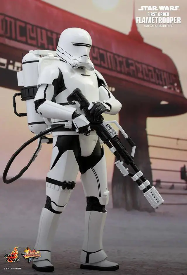 Alt view image 5 of 5 - Figure Hot Toys MMS326 - Star Wars : The Force Awakens - First Order Flametrooper