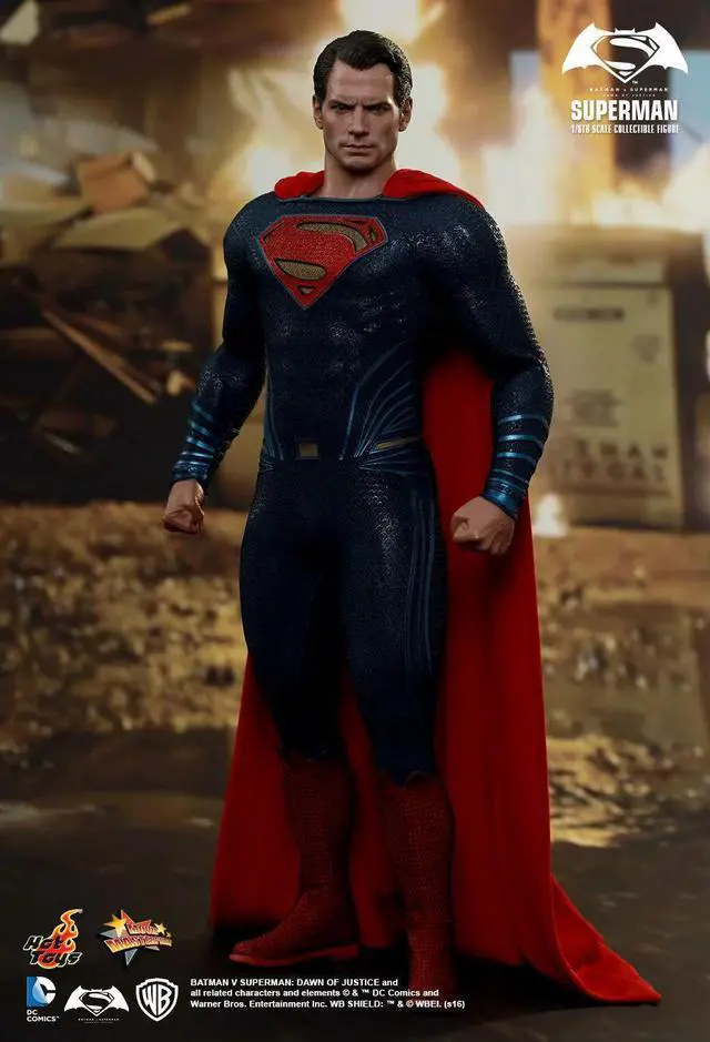 Alt view image 5 of 5 - Figure Hot Toys MMS343B - DC Comics - Batman Vs Superman : Dawn Of Justice - Superman Deluxe Version