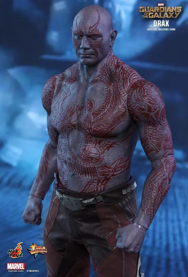 Alt view image 5 of 5 - Figure Hot Toys MMS355 - Marvel Comics - Guardians Of The Galaxy - Drax