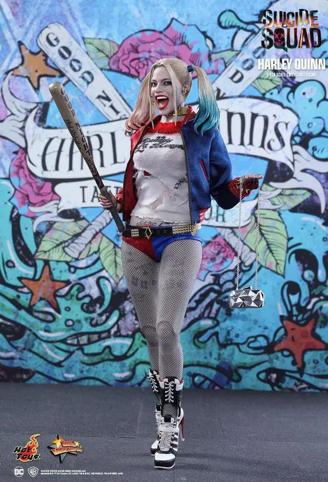 Alt view image 5 of 5 - Figure Hot Toys MMS383 - DC Comics - Suicide Squad - Harley Quinn Deluxe Version