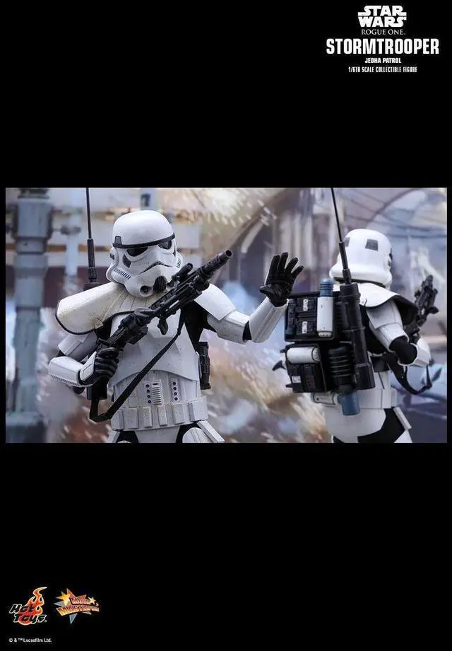 Alt view image 5 of 5 - Figure Hot Toys MMS386 - Rogue One : A Star Wars Story - Stormtrooper Jedha Patrol