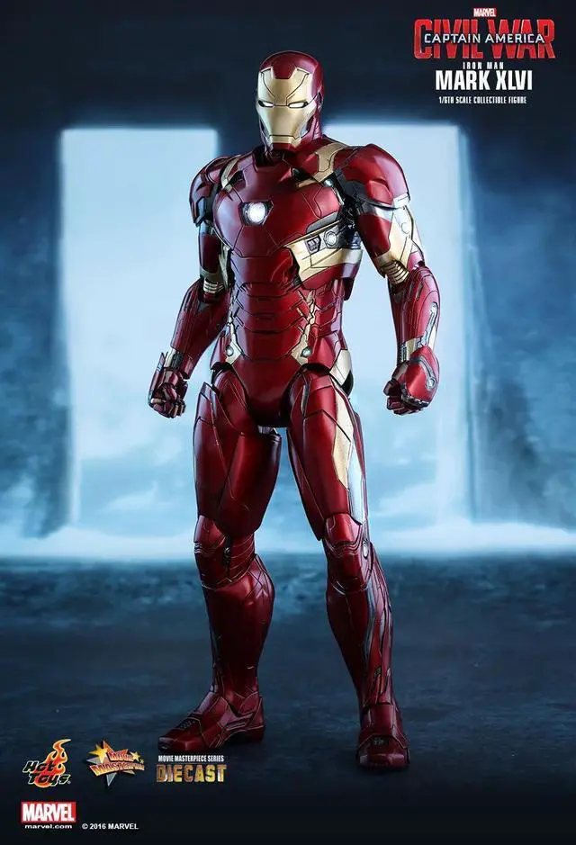 Alt view image 5 of 5 - Figure Hot Toys MMS353D16 - Marvel Comics - Captain America : Civil War - Iron Man Mark 46