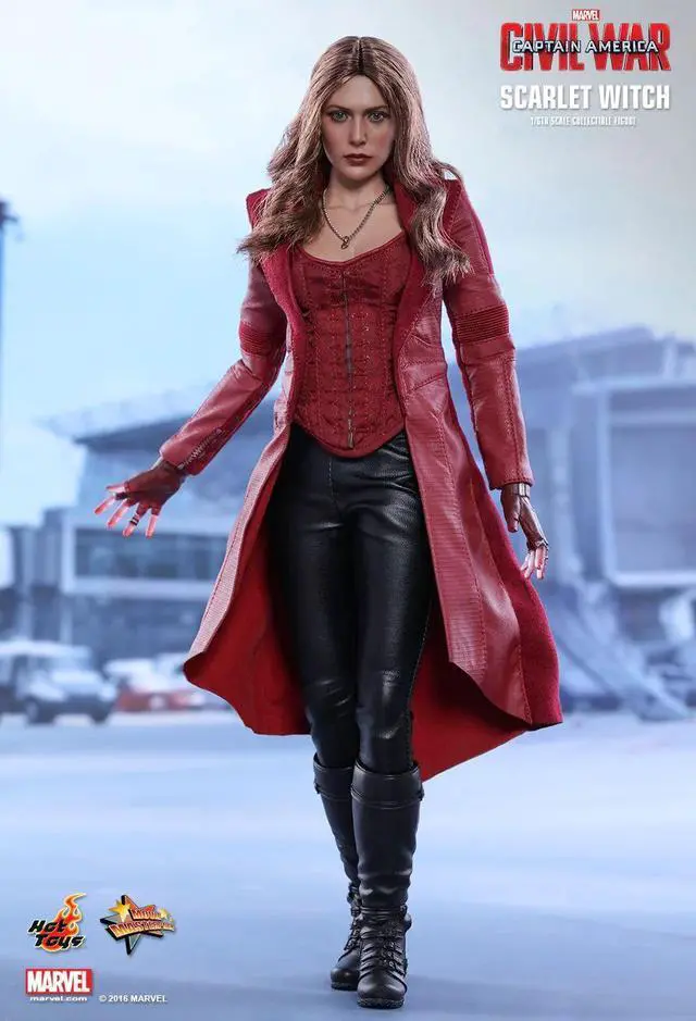Alt view image 5 of 5 - Figure Hot Toys MMS370 - Marvel Comics - Captain America : Civil War - Scarlet Witch