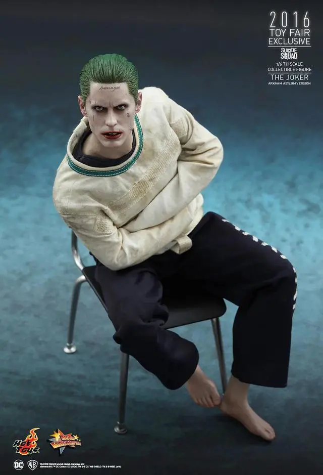 Alt view image 5 of 5 - Figure Hot Toys MMS373 - DC Comics - Suicide Squad - The Joker Arkham Asylum Version