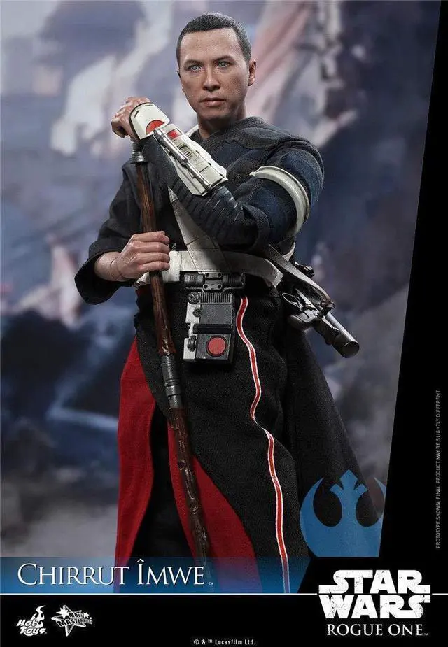Alt view image 5 of 5 - Figure Hot Toys MMS403 - Rogue One : A Star Wars Story - Chirrut Imwe Deluxe Version