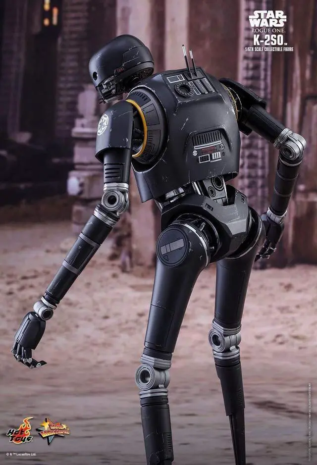Alt view image 6 of 6 - Hot Toys Star Wars Rogue One A Star Wars Story K-2SO 1/6 Scale Figure