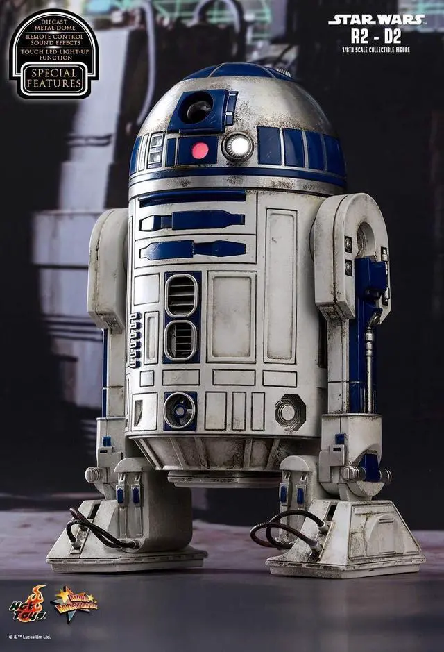 Alt view image 5 of 5 - Figure Hot Toys MMS408 - Star Wars : The Force Awakens - R2-D2