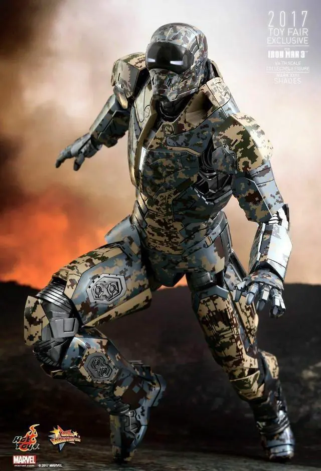 Alt view image 5 of 5 - Figure Hot Toys MMS415 - Marvel Comics - Iron Man 3 - Iron Man Shades Mark 23