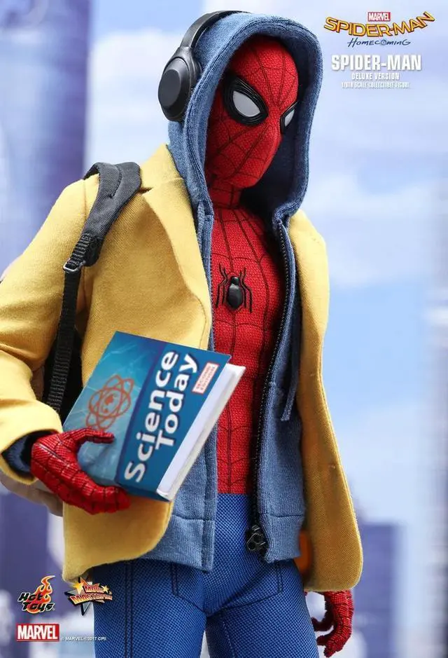 Alt view image 5 of 5 - Figure Hot Toys MMS426 - Marvel Comics - Spider-Man : Homecoming - Spider-Man Deluxe Version