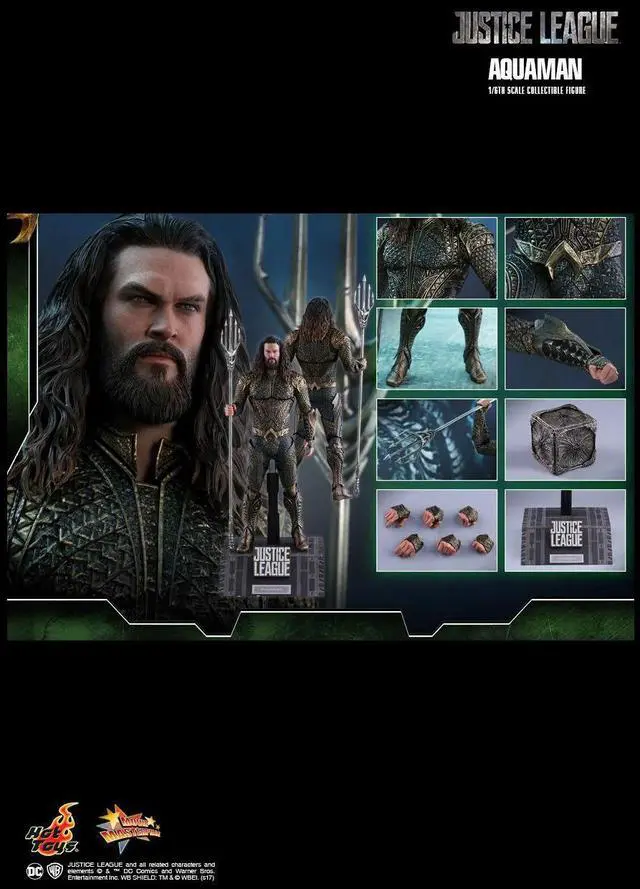 Alt view image 2 of 5 - Figure Hot Toys MMS447 - Dc Comics - Justice League - Aquaman