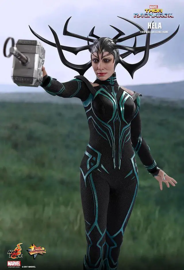 Alt view image 5 of 5 - Figure Hot Toys MMS449 - Marvel Comics - Thor 3 : Ragnarok - Hela