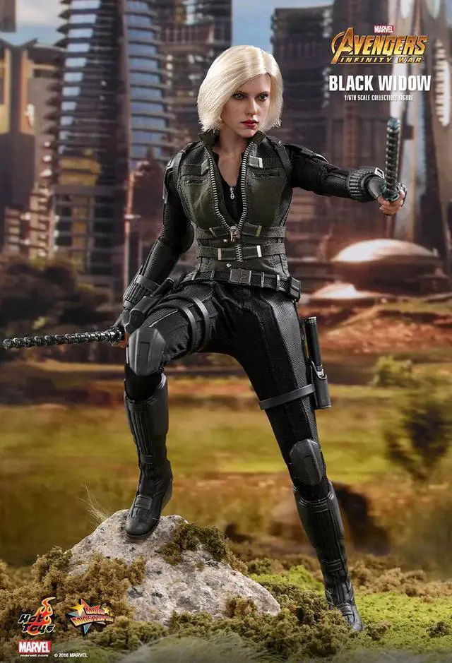 Alt view image 5 of 6 - movie masterpiece avengers infinity war 1/6 scale figure black widow japan limited