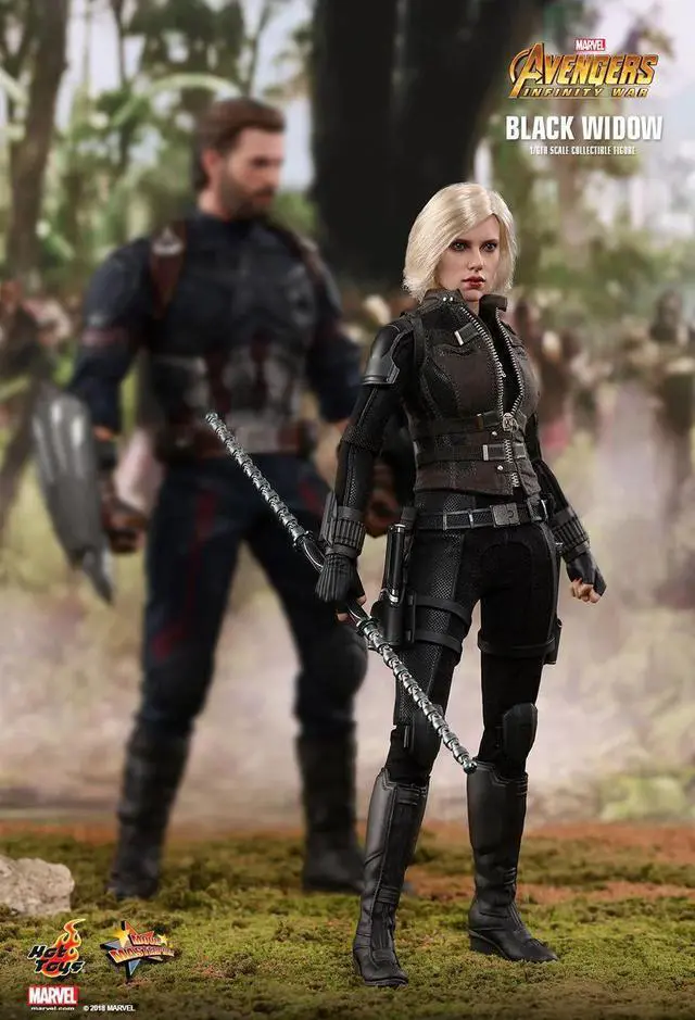 Alt view image 6 of 6 - movie masterpiece avengers infinity war 1/6 scale figure black widow japan limited