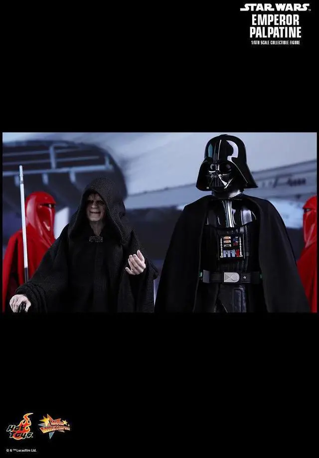 Alt view image 5 of 5 - Figure Hot Toys MMS467 - Star Wars 6 : Return Of The Jedi - Emperor Palpatine Standard Version