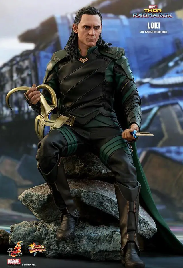 Alt view image 3 of 5 - Figure Hot Toys MMS472 - Marvel Comics - Thor 3 : Ragnarok - Loki