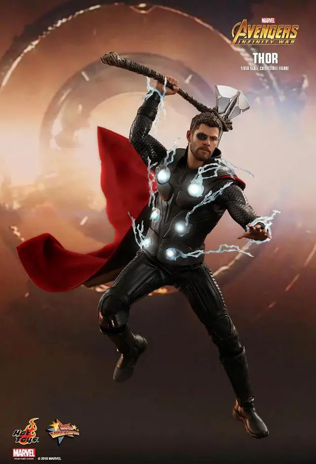 Alt view image 3 of 5 - Figure Hot Toys MMS474 - Marvel Comics - Avengers 3 : Infinity War - Thor