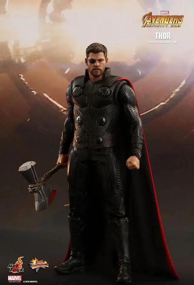 Alt view image 5 of 5 - Figure Hot Toys MMS474 - Marvel Comics - Avengers 3 : Infinity War - Thor