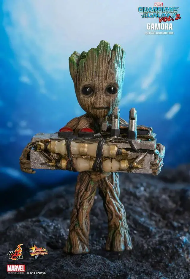 Alt view image 5 of 5 - Figure Hot Toys MMS483 - Marvel Comics - Guardians Of The Galaxy Vol. 2 - Gamora