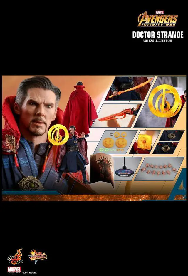 Alt view image 2 of 5 - Figure Hot Toys MMS484 - Marvel Comics - Avengers 3 : Infinity War - Doctor Strange