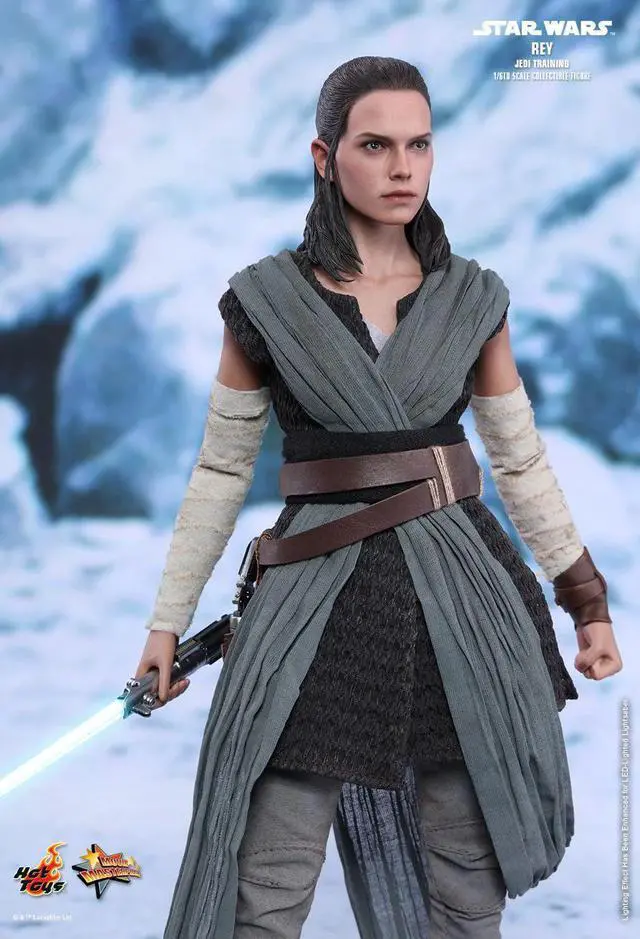 Alt view image 5 of 5 - Figure Hot Toys MMS446 - Star Wars : The Last Jedi - Rey Jedi Training