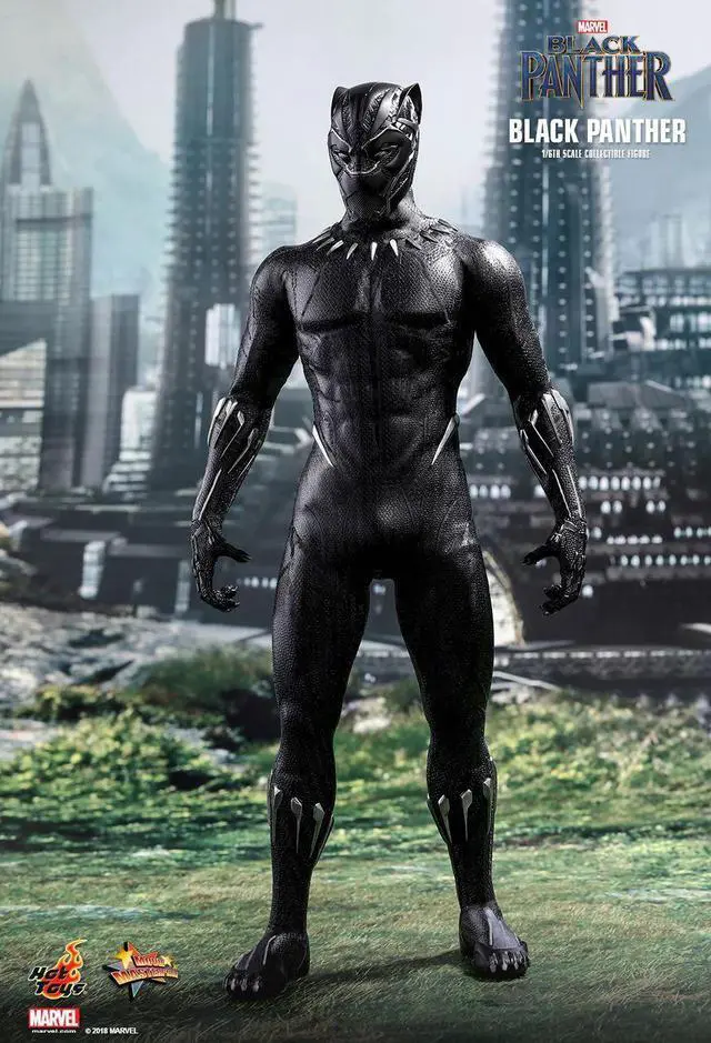 Alt view image 4 of 5 - Figure Hot Toys MMS470 - Marvel Comics - Black Panther - TChalla