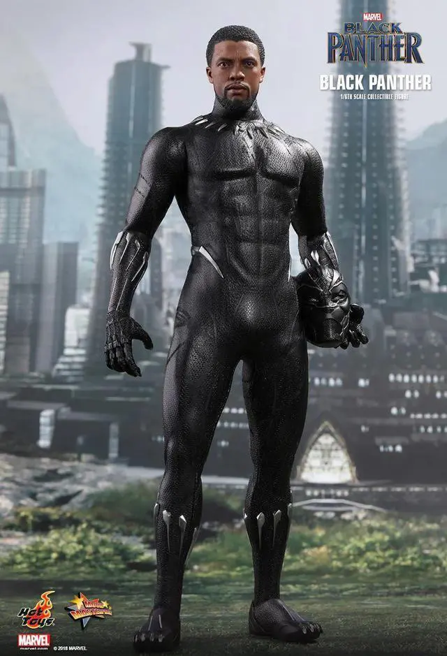 Alt view image 5 of 5 - Figure Hot Toys MMS470 - Marvel Comics - Black Panther - TChalla