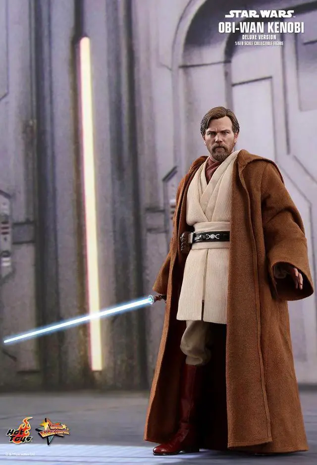 Alt view image 4 of 5 - Figure Hot Toys MMS478 - Star Wars 3 : The Revenge Of The Sith - Obi-Wan Kenobi Deluxe