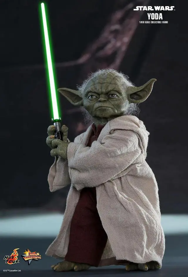 Alt view image 5 of 5 - Figure Hot Toys MMS495 - Star Wars 2 : Attack Of The Clones - Yoda