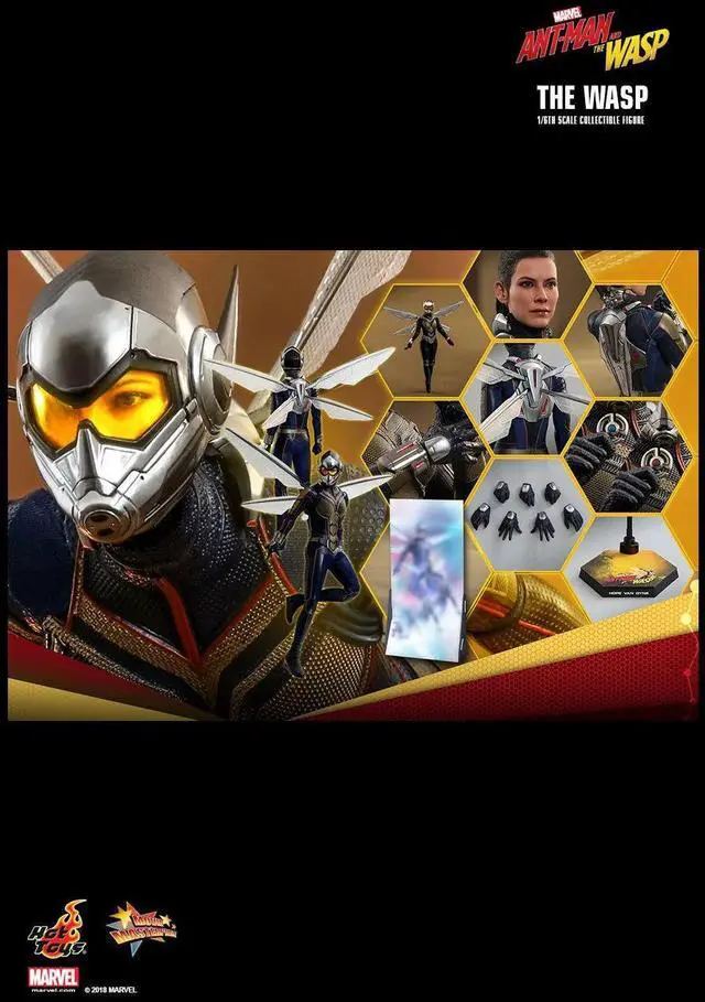 Alt view image 2 of 5 - Figure Hot Toys MMS498 - Marvel Comics - Ant-Man 2 : Ant-Man And The Wasp - The Wasp