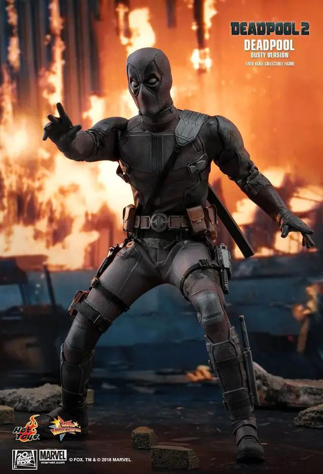 Alt view image 5 of 5 - Figure Hot Toys MMS505 - Marvel Comics - Deadpool 2 - Deadpool Dusty Version