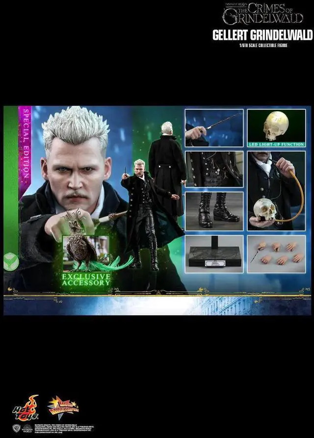 Alt view image 2 of 5 - Figure Hot Toys MMS513 - Fantastic Beasts : The Crimes Of Grindelwald - Gellert Grindelwald Deluxe Version