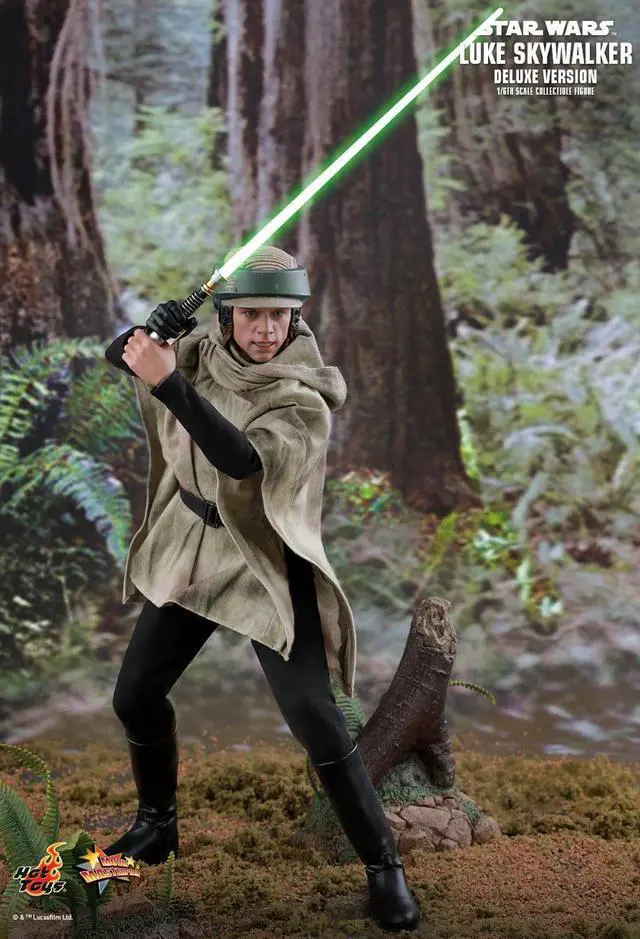 Alt view image 5 of 5 - Figure Hot Toys MMS517 - Star Wars 6 : Return Of The Jedi - Luke Skywalker  Deluxe Version