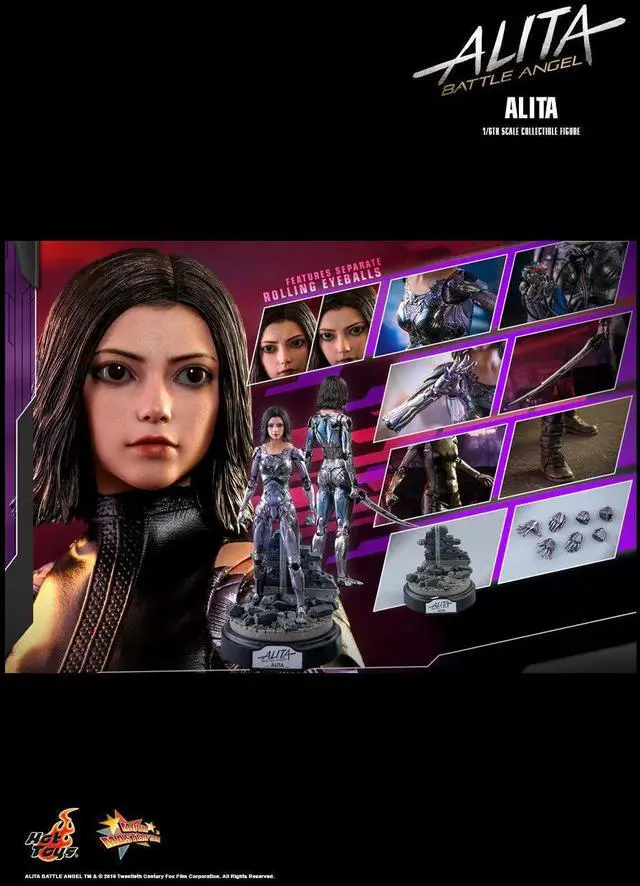 Alt view image 2 of 5 - Figure Hot Toys MMS520 - Alita : Battle Angel - Alita