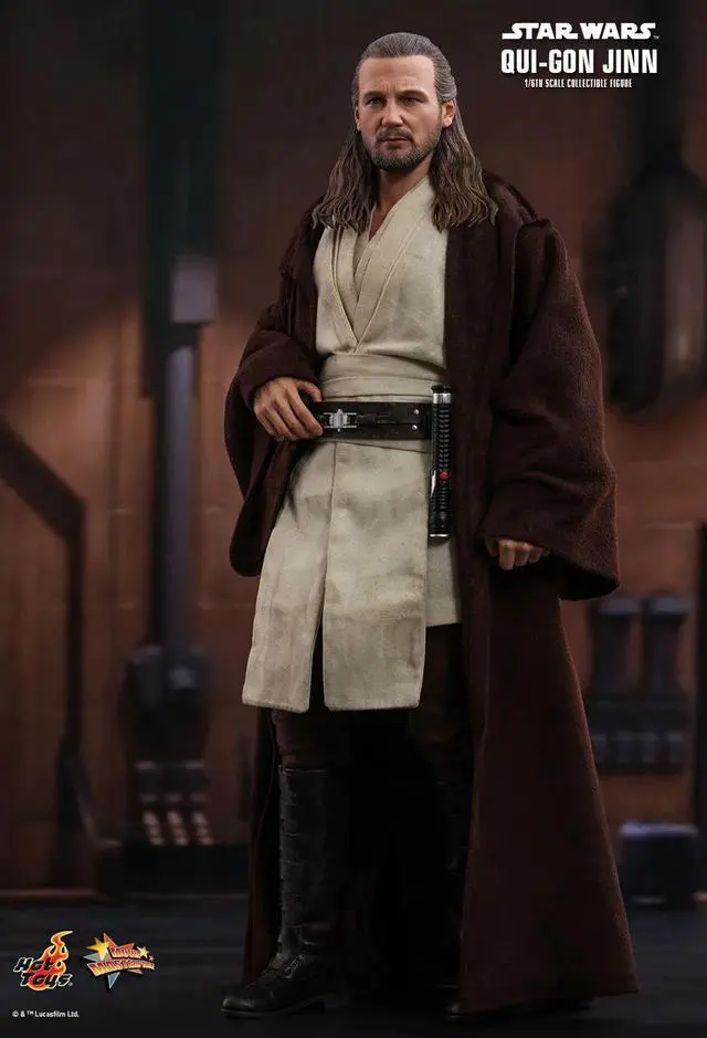 Alt view image 4 of 5 - Figure Hot Toys MMS525 - Star Wars 1 : The Phantom Menace - Qui-Gon Jinn