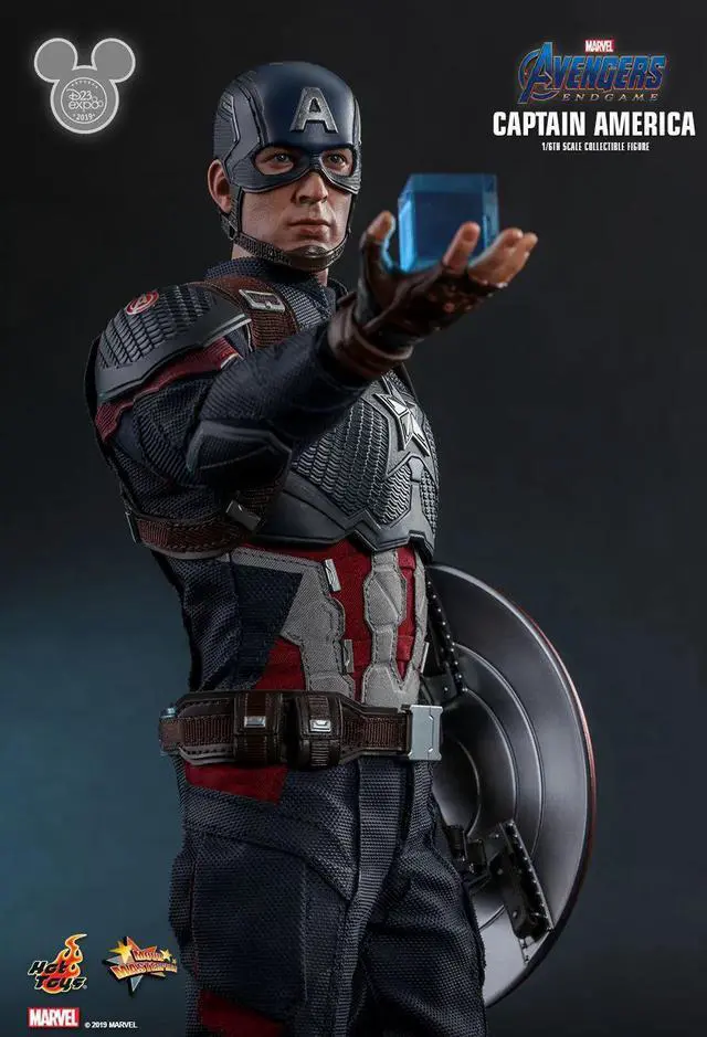 Alt view image 5 of 5 - Figure Hot Toys MMS526 - Marvel Comics - Avengers : Endgame - Captain America Special Edition