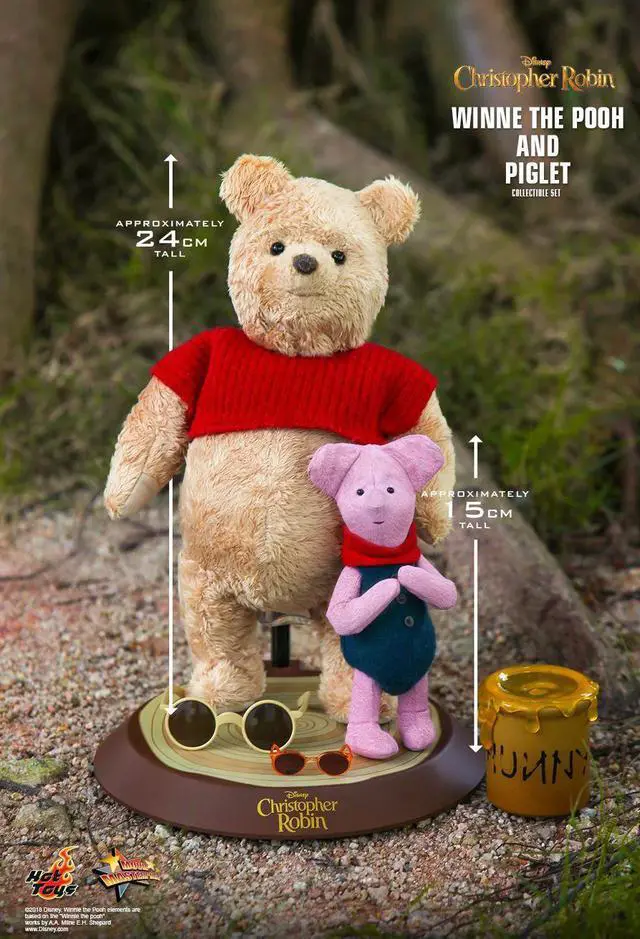 Alt view image 5 of 5 - Figure Hot Toys MMS503 - Christopher Robin - Winnie The Pooh And Piglet