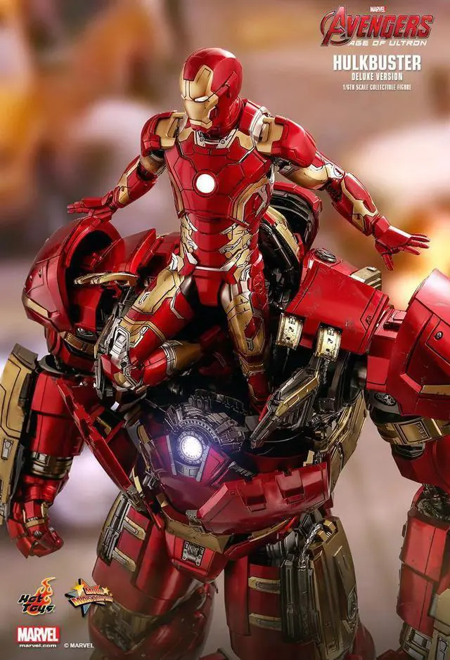 Alt view image 5 of 5 - Figure Hot Toys MMS510 - Avengers : Age Of Ultron - Hulkbuster Deluxe Version