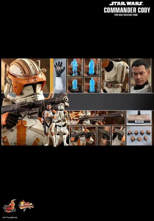 Alt view image 2 of 5 - Figure Hot Toys MMS524 - Star Wars 3 : Revenge Of The Sith - Commander Cody