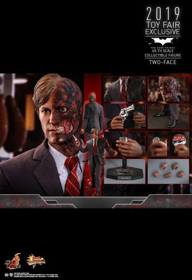 Alt view image 2 of 5 - Figure Hot Toys MMS546 - DC Comics - The Dark Knight - Two Face