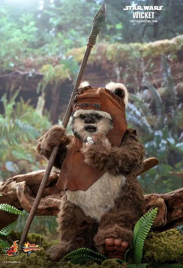 Alt view image 5 of 5 - Figure Hot Toys MMS550 - Star Wars : Return Of The Jedi - Wicket